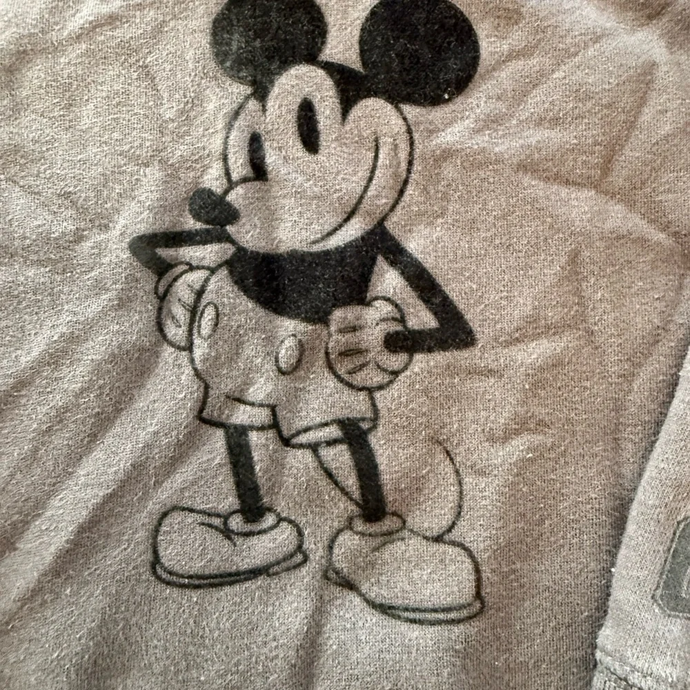 GAP Kids Charcoal Mickey Mouse Hoodie